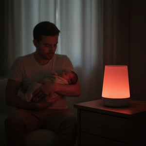 Nidoro Dormi - White Noise Machine met Nachtlamp & App Bediening - Vind de Rust Terug in Jullie Nachten
